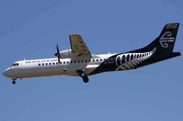 Aerospatiale ATR-72-600 (ZK-MVO) - on 28 December 2019