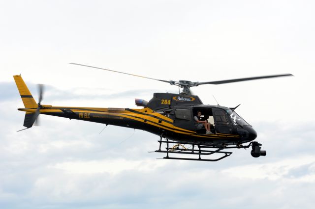 Eurocopter AS-350 AStar (VH-ELC) - Camera helo at start of Sydney to Hobart yacht race 26 Dec 2015