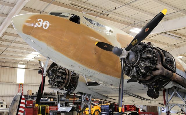 Douglas DC-3 (N147AZ) - Commemorative Air Force Arizona Museumbr /Falcon Field, Mesa, Arizonabr /6 Aug 21