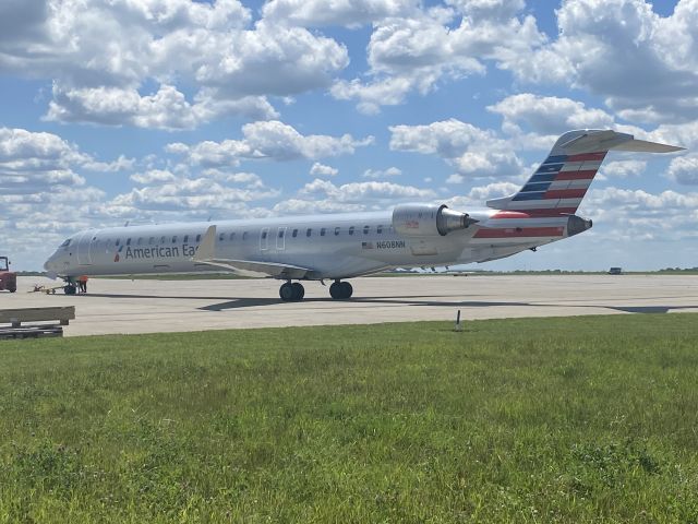 Canadair Regional Jet CRJ-900 (N608NN) - Date Taken: May 30, 2024br /br /Pulled out from its gate and preparing for the flight to Charlotte, NC!