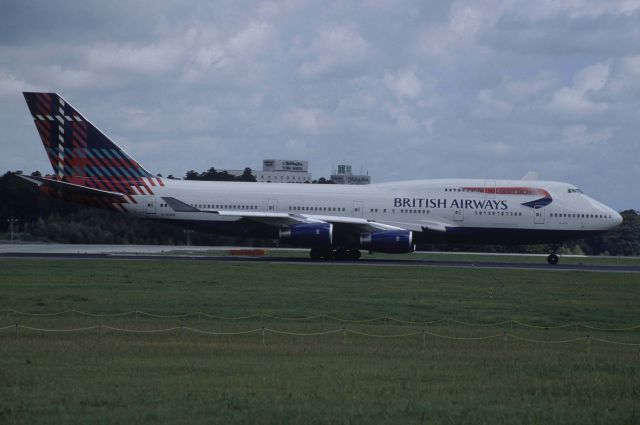 Boeing 747-400 (G-CIVO) - Departure at Narita Intl Airport Rwy16R on 1998/09/20