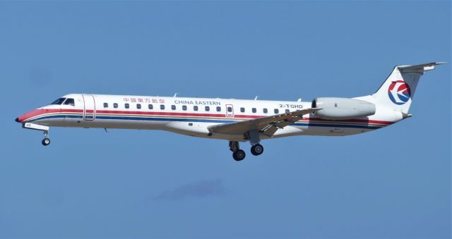 Embraer ERJ-145 (2-TGHD) - On landing RW31... first time seen in Malta 