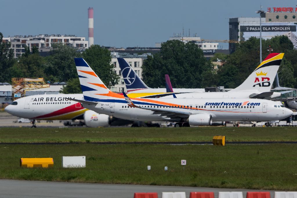 Boeing 737-800 (SP-TVZ) - WAW SPOTTING
