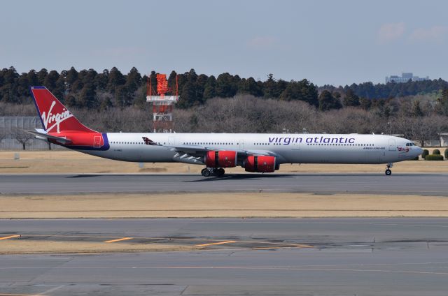 Airbus A340-600 (G-VWKD) - 2012/3/25