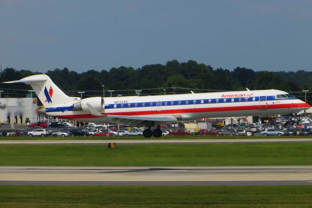 Canadair Regional Jet CRJ-700 (N533AE) - American Eagle CRJ-700 8/5/13