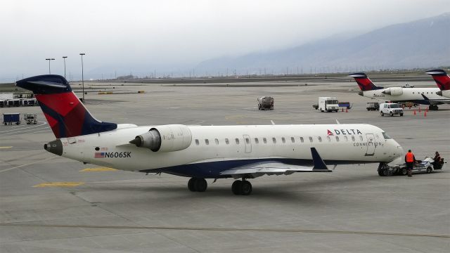 Canadair Regional Jet CRJ-700 (N606SK) - N606SK Delta Connection Canadair CRJ-700br /Plane age 9 yearsbr /24-Mar-2015 CRJ7/L Salt Lake City Intl (KSLC) Albuquerque Intl Sunport (KABQ) 13:24 MDT 14:34 MDT 1:10