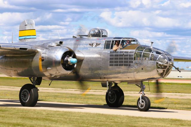 Us Army North American B-25 Mitchell Of World War 2 Aloha Hawaiian