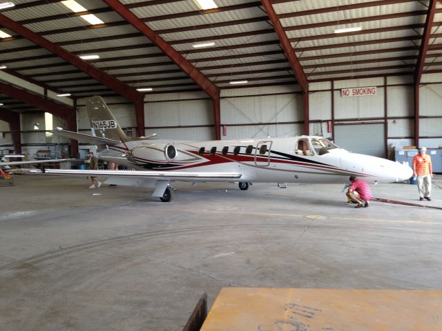 Cessna Citation II (N165JB) - Fresh out of the Paint Shop