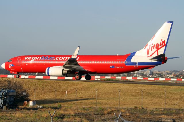 Boeing 737-800 (VH-VUX)