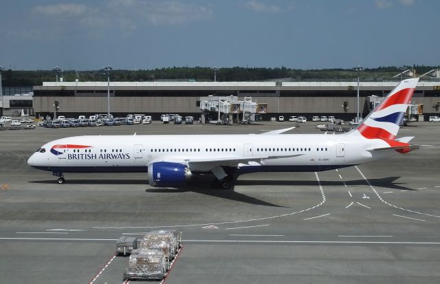 Boeing 787-9 Dreamliner (G-ZBKI) - Taxing at NRT (2016/08/31)