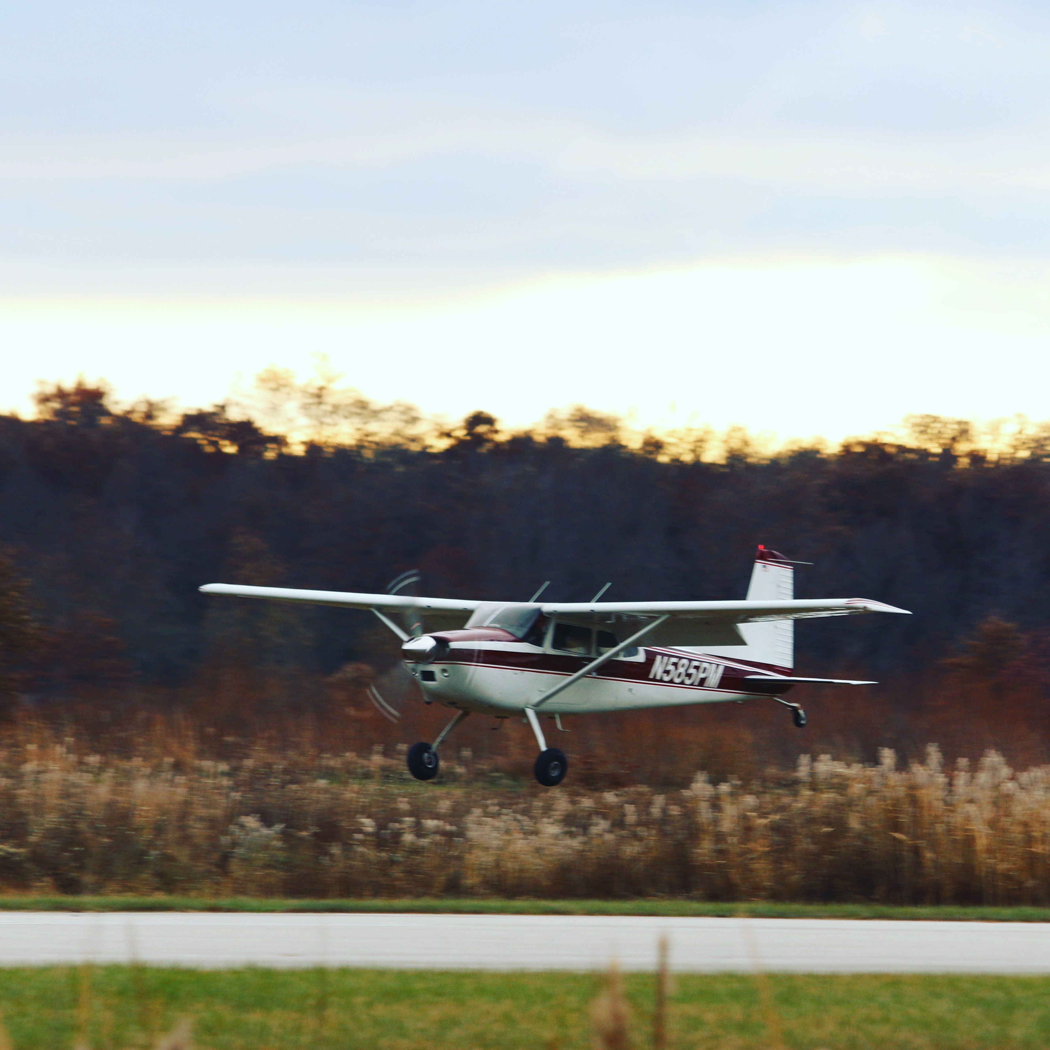 Cessna Skywagon (N585PM) - Wheel landing