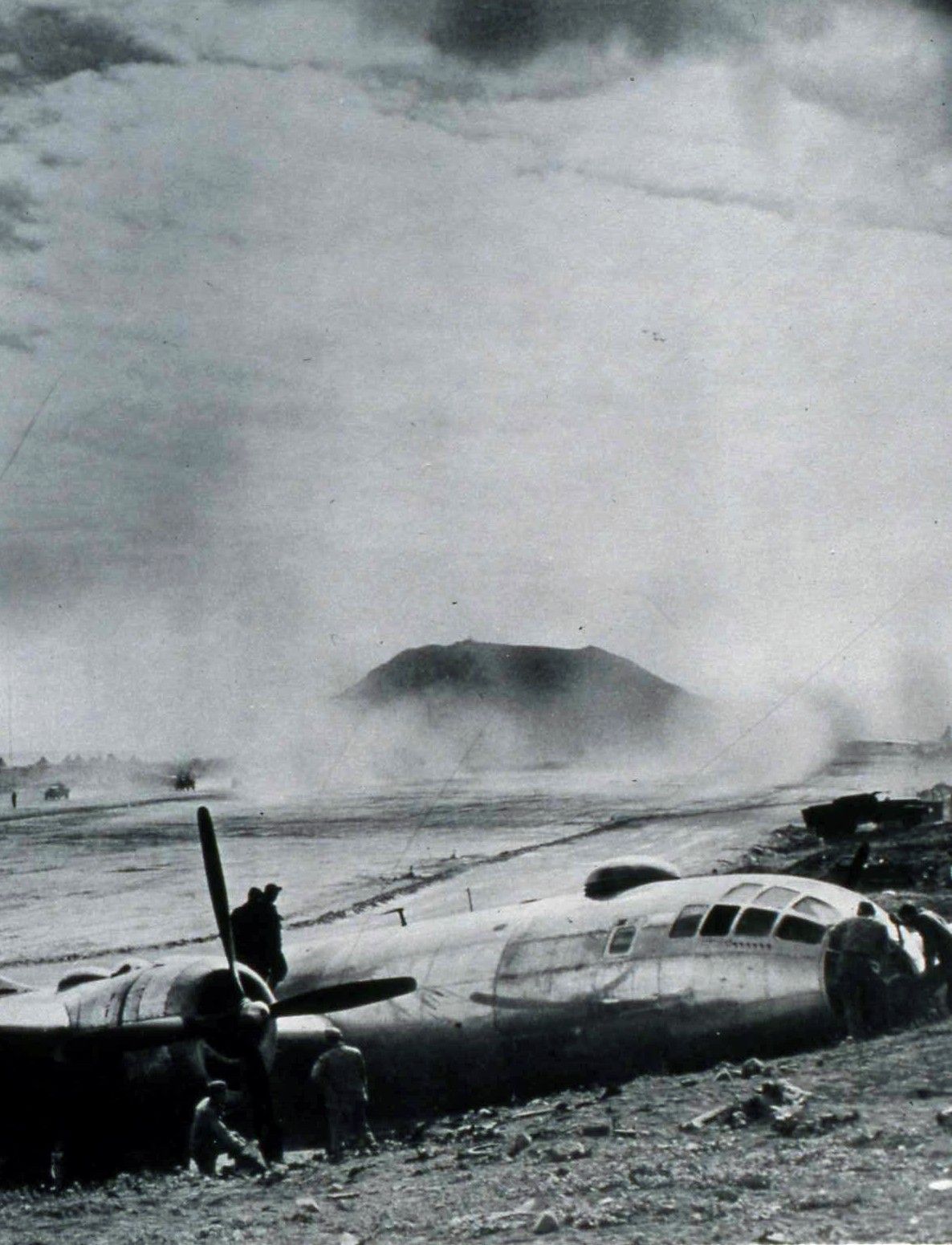 Boeing B-29 Superfortress — - On beach near Suribachi