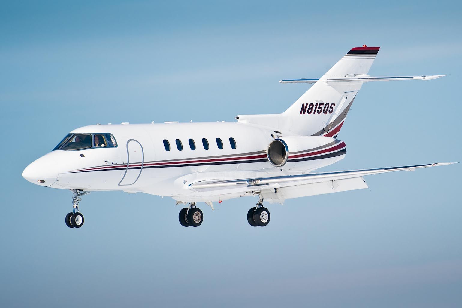 Hawker 800 (N815QS) - 1.Feb.2010