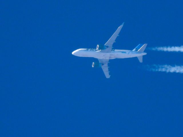 Airbus A320neo (N344FR) - FFT145br /MSP-CUNbr /01/21/22