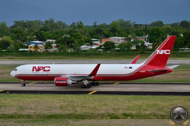 BOEING 767-300 (N379CX) - Llegada de este B764 de NAC distintivo de llamada YUKON 