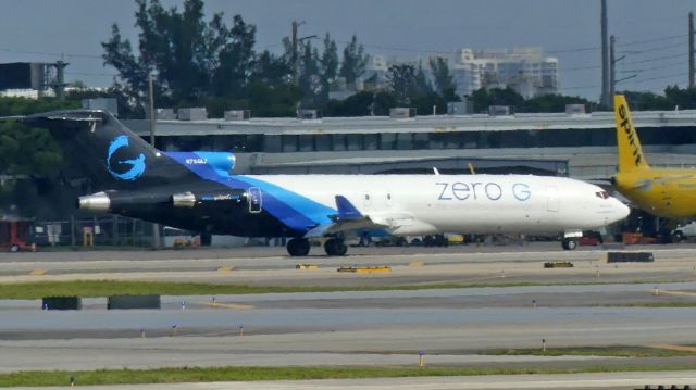 Boeing 727-100 (N794AJ) - G Force One returning from a zero gravity ride over the Gulf of Mexico.