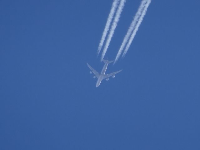 BOEING 747-8 — - Cathy Pacific Cargo 747-8 over Fargo.