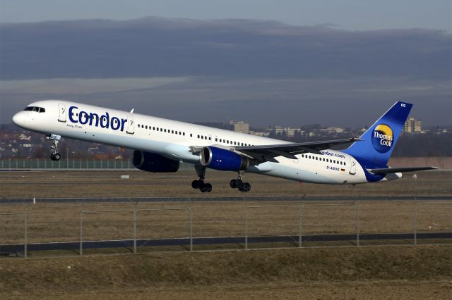 BOEING 757-300 (D-ABOG) - Boeing 757-330(WL), Condor, D-ABOG. EDDS Stuttgart-Echterdingen, 29.Dec.2007