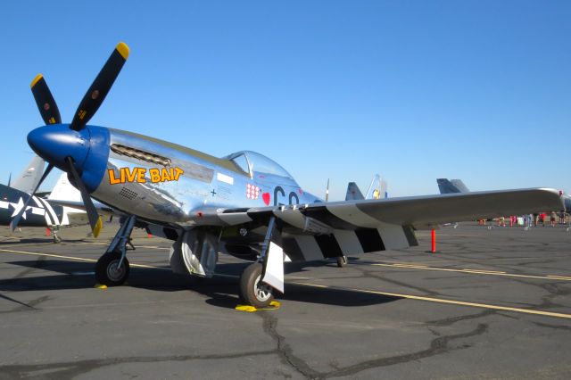 N551JV — - Замечательный, величественный P-51D на авиашоу Capitol Airshow 2022 в Ранчо Кордова, Калифорния, авиабаза Мазер.