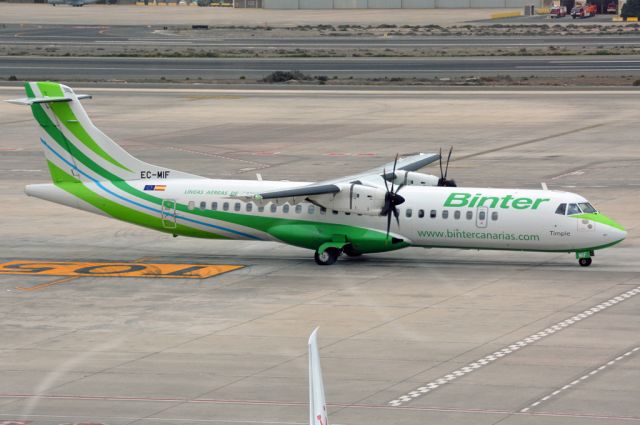 ATR ATR-72 (EC-MIF) - Taxiing