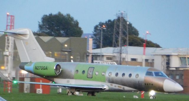 IAI Gulfstream G280 (N270GA) - At Belfast International after ferry flight from Tel Aviv on 12/09/2023.