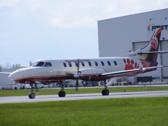 Fairchild Dornier SA-227DC Metro (C-GJVB) - waiting in line up for its turn at takeoff