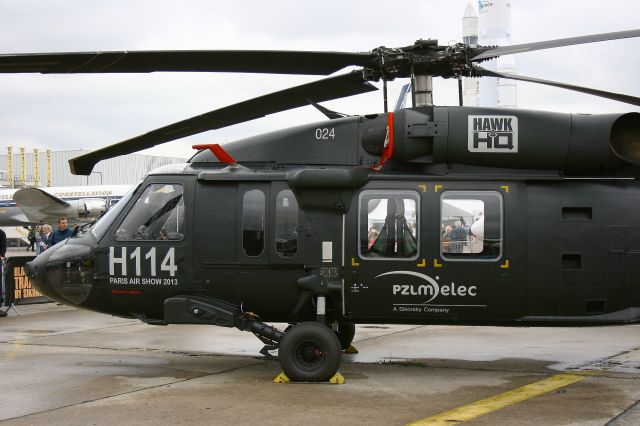 SP-YVF — - Sikorsky S-70i Black Hawk, Paris-Le Bourget Air Show 2013