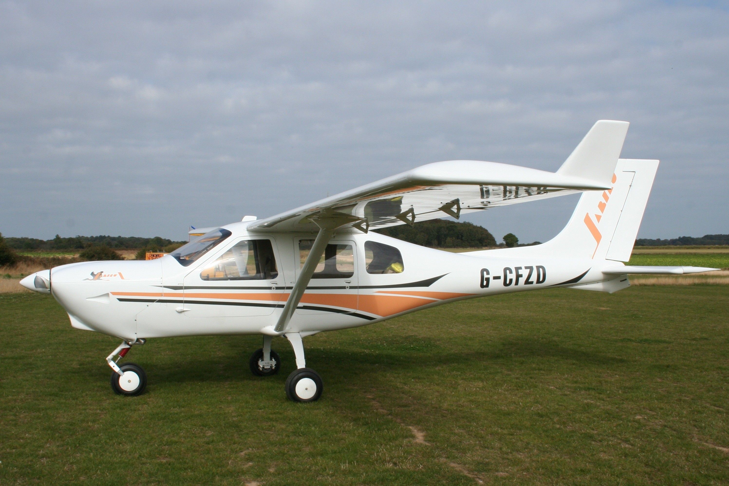 G-CFZD — - G-CFZD  JABIRU J430  @ NORTH REPPS, NORFOLK,UK