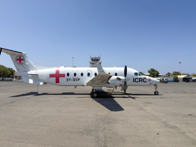 Beechcraft 1900 (5Y-BVP) - At Djibouti. 10-APR-2025.