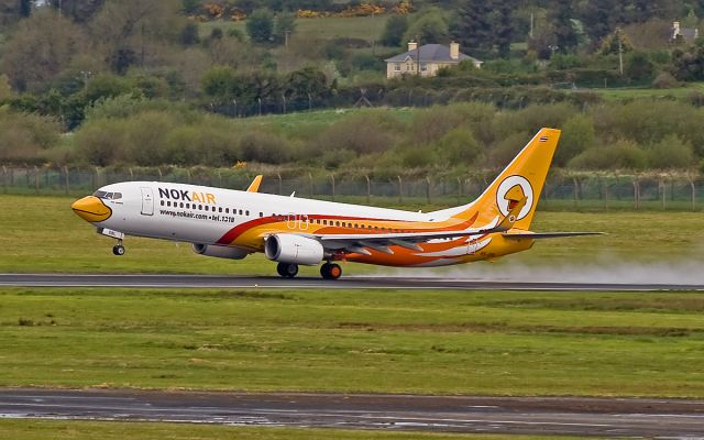 Boeing 737-800 (HS-DBL) - nokair 737-800 hs-dbl dep shannon.