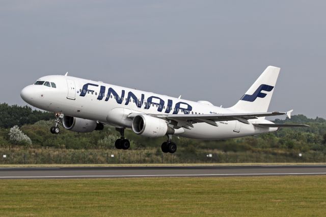 Airbus A320 (OH-LXH) - FIN1362 on the way back to Helsinki