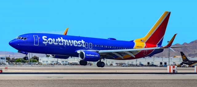 Boeing 737-800 (N8549Z) - N8549Z Southwest Airlines Boeing 737-8H4 s/n 63597 - Las Vegas - Harry Reid International Airport KLASbr /USA - Nevada July 3, 2022br /Photo: Tomás Del Coro