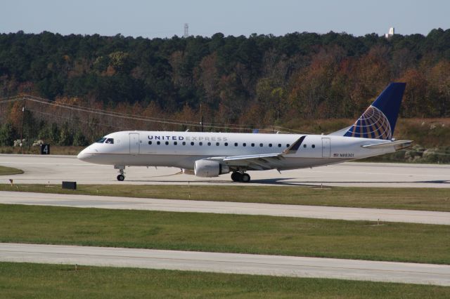 Embraer 170/175 (N88301) - N88301 vacates runway 23R