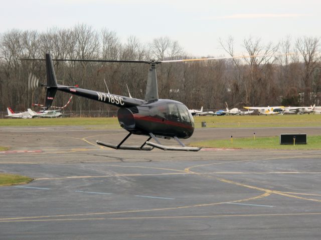 Robinson R-44 (N718SC) - At Danbury CT.