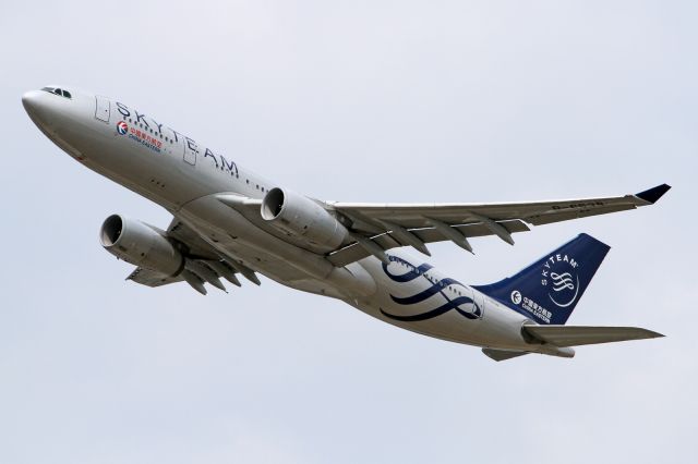 Airbus A330-200 (B-6538) - "SkyTeam" livery