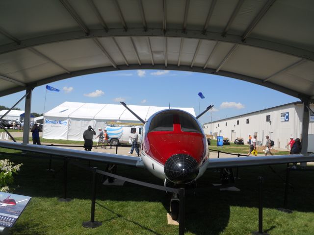 N280CJ — - A Cirrus Jet at Oshkosh 2010.