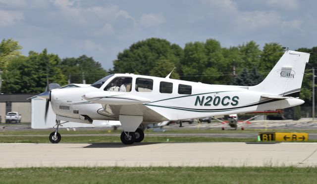 Beechcraft Bonanza (36) (N20CS) - Airventure 2016