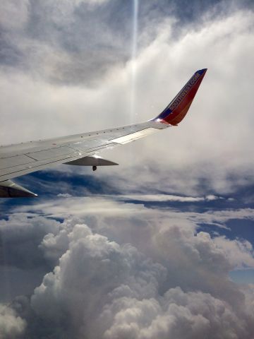 BOEING 737-300 (N651SW) - After takeoff on the KGSP-KBWI route