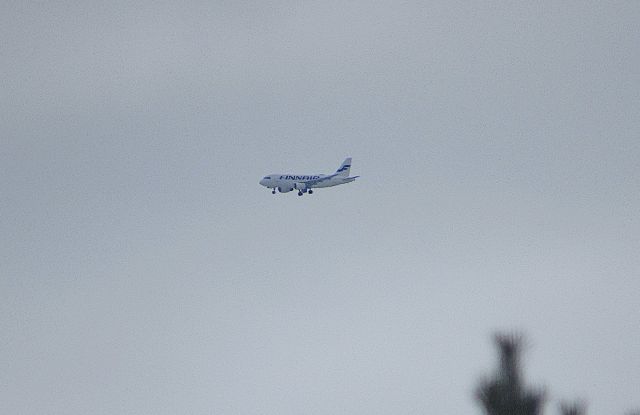 Airbus A319 (OH-LVK) - Flight from Ivalo to Helsinki. photo taken march 21 2021 from my window.