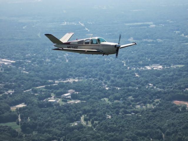 Beechcraft 35 Bonanza (N5316E) - Flying from JQF to EXX