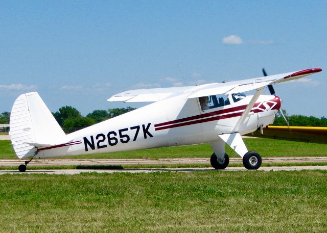 TEMCO Silvaire (N2657K) - At Oshkosh. 1947 Luscombe 8E Silvaire