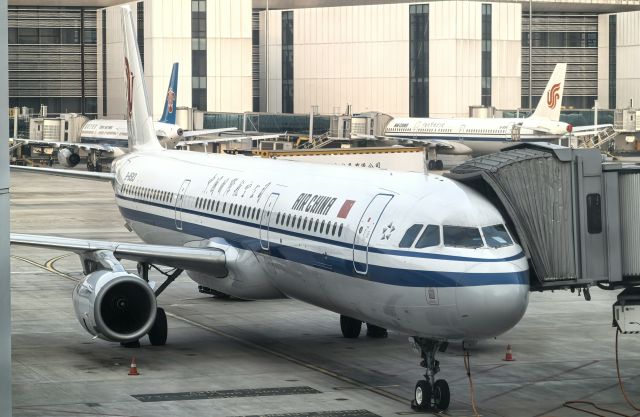 Airbus A321 (B-8583) - 2025.04.04 CCA A321-200 IN ZSHC