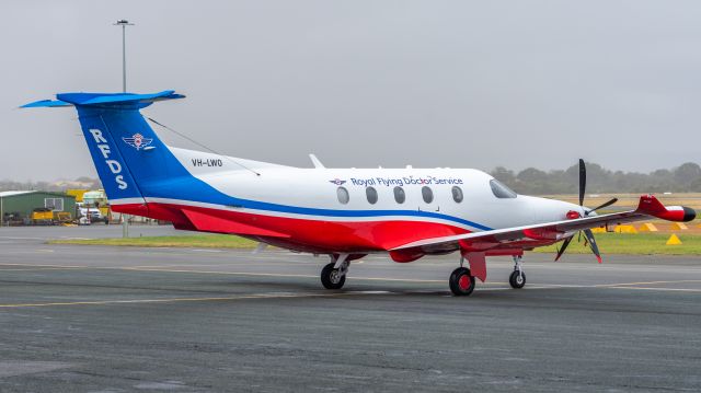 Pilatus PC-12 (VH-LWO)