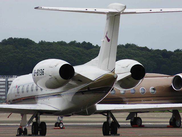 Gulfstream Aerospace Gulfstream V (B-8136) - I take a picture on Jul 30, 2017.