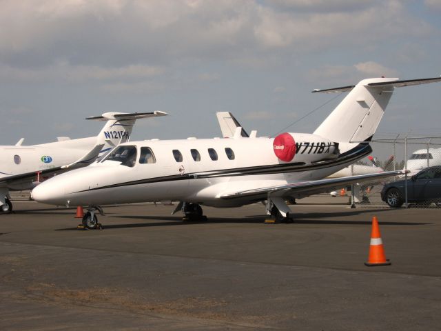 Cessna Citation CJ1 (N711BX) - Parked at Santa Ana