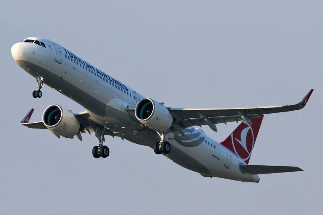 Airbus A321neo (TC-LSE) - Second THY A321N today after LSD on the morning flight.  THY1996 departing to IST