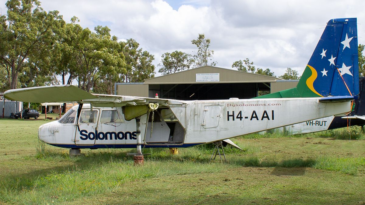 H4-AAI — - Now used for spares and parts and stored at a private airfield near Toowoomba