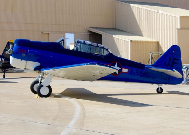 North American T-6 Texan (N810JF) - At Barksdale Air Force Base.