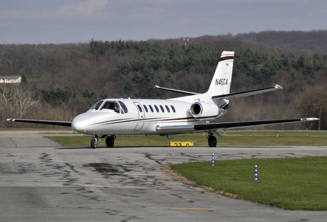 Cessna Citation V (N46GA) - Seen at KFDK on 4/9/2009.