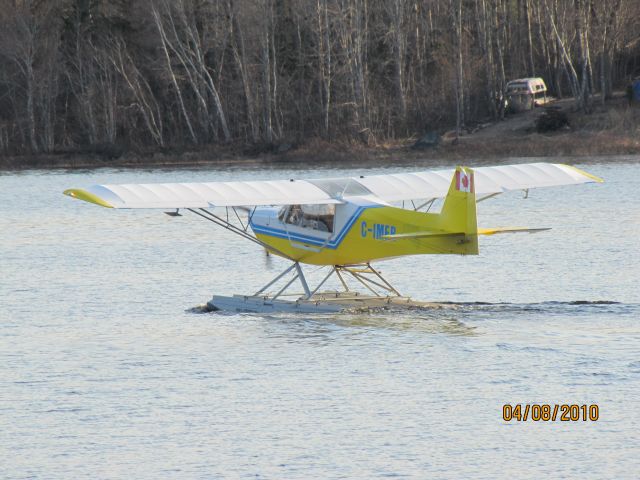 C-IMER — - Taxiing to position for takeoff. New Germany NS. April 8/10